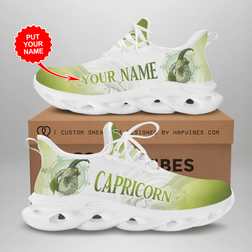 Personalized Zodiac Capricorn Custom Sneaker
