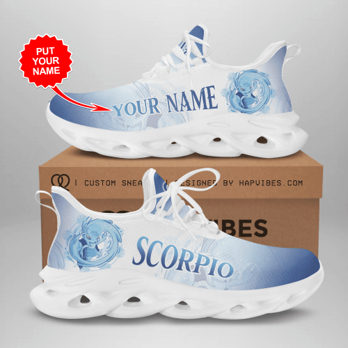Personalized Zodiac Scorpio Custom Sneaker