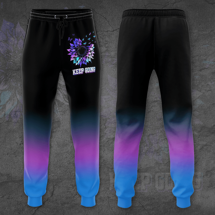 Suicide Prevention Awareness "Keep Going" Unisex Sweatpants