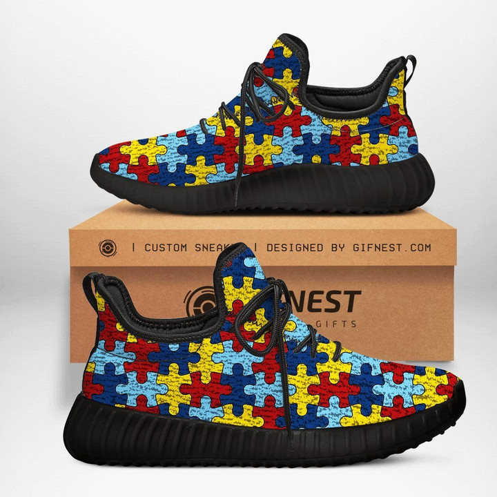 Autism Awareness Custom Sneaker