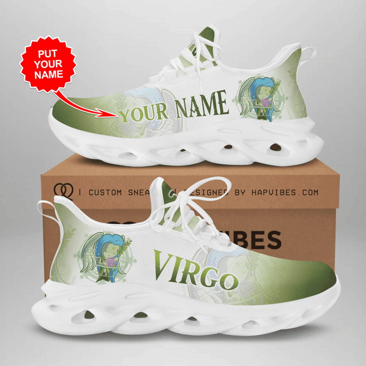 Personalized Zodiac Virgo Custom Sneaker