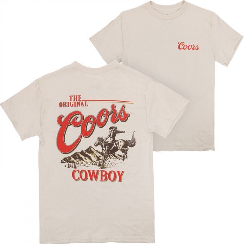 Coors The Original Cowboy 2 Sided Unisex T Shirt Sweatshirt Hoodie