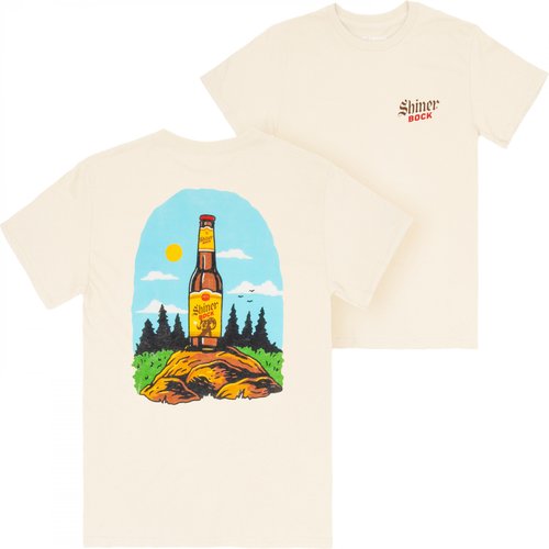 Shiner Bock Blue Sky Outdoors 2 Sided Unisex T Shirt Sweatshirt Hoodie