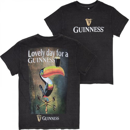 Guinness Toucan Directions Front and Back 2 Sided Unisex T Shirt Sweatshirt Hoodie