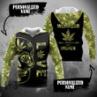 Weed Dad Like A Regular Dad Only Way Higher Custom Name 3D All Over Printed Shirt, Sweatshirt, Hoodie, Bomber Jacket Size S - 5XL