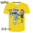 Pikachu Pokemon Anime Manga 3D All Over Printed Shirt, Sweatshirt, Hoodie, Bomber Jacket Size S - 5XL
