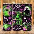 Boogle Man Halloween 90s Horror Movie The Nightmare Before Christmas Xmas Gift Stainless Steel Skinny Tumbler
