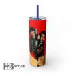 Home Alone Kevin McAllister Lost In New York Merry Christmas Xmas Gift 20oz Stainless Steel Skinny Tumbler