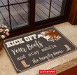 Kick Off Your Boots Horse Racing Personalized Doormat HOJ21091501