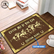 Horse Racing Personalized Doormat TRJ22022106