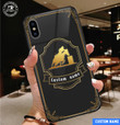 Barrel Racing Personalized Glass Phone Case TRP22011509