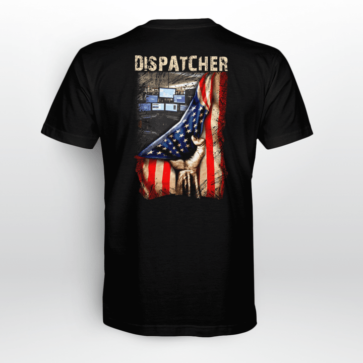 Proud Dispatcher - Black - T-shirt