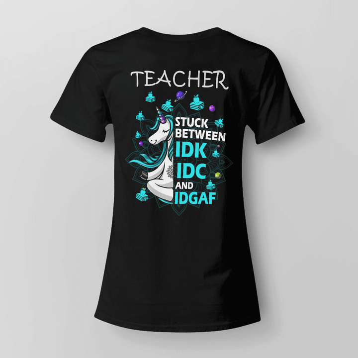 Awesome Teacher- Black -T-shirt