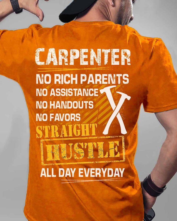 Carpenter Straight hustle all day Everyday - T-shirt - #260822hustl15bcarpz6
