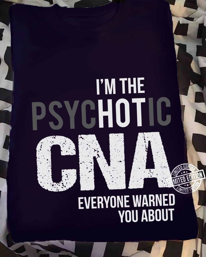 Psychotic CNA - Navy Blue - T-shirt - #010922hot1fcnaap