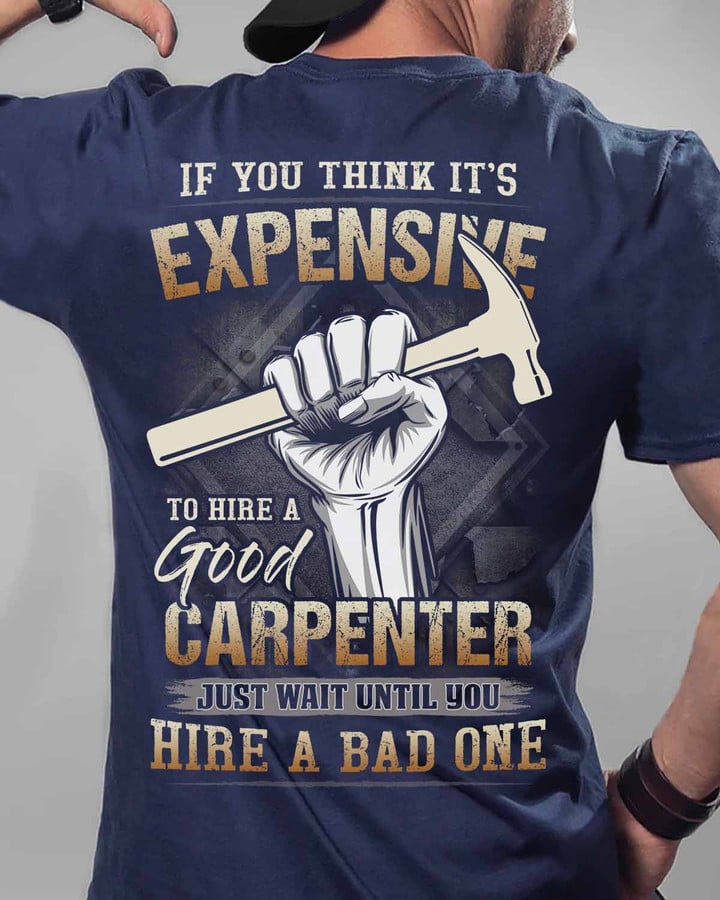 Awesome Carpenter- Navy Blue -Carpenter- T-shirt -#150922EXPEN7BCARPZ6