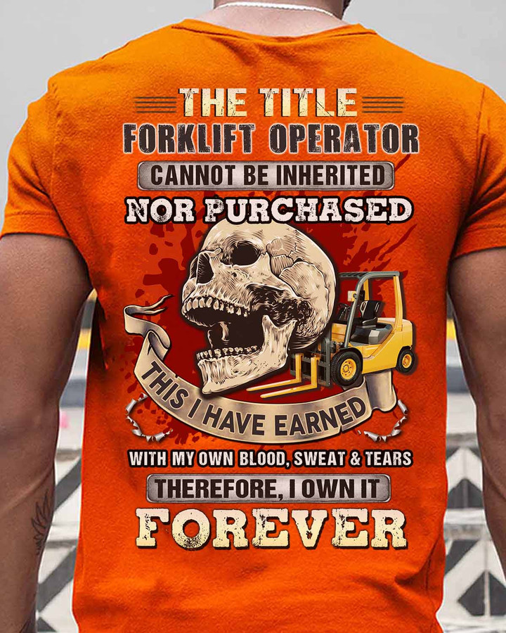 "Forklift Operator T-Shirt