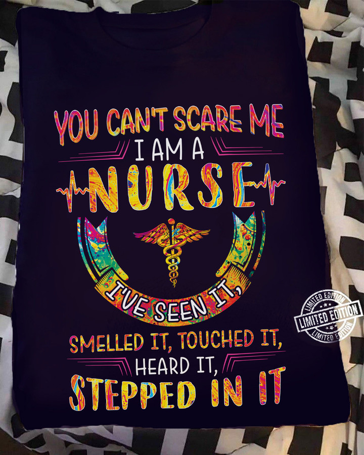 Support Nurses with our Nurse Graphic T-Shirt | Cotton Comfort #01touch1fnursot