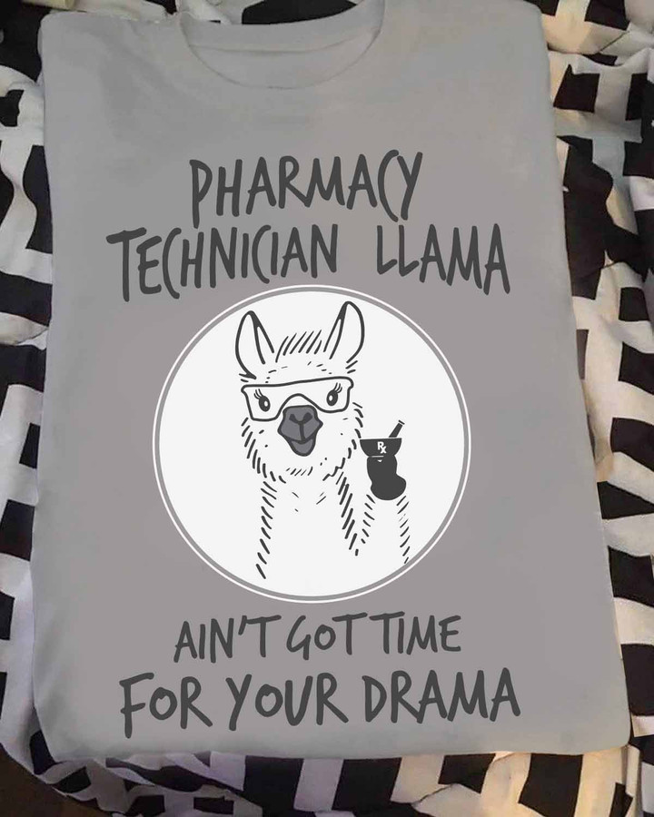 Awesome Pharmacy Tech - Sport Grey - T-shirt - #250822llama3fphteap