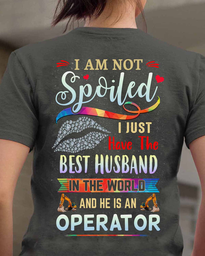 Cute Operator's Girl - Charcol - T-shirt - #030922spoil9boperz6