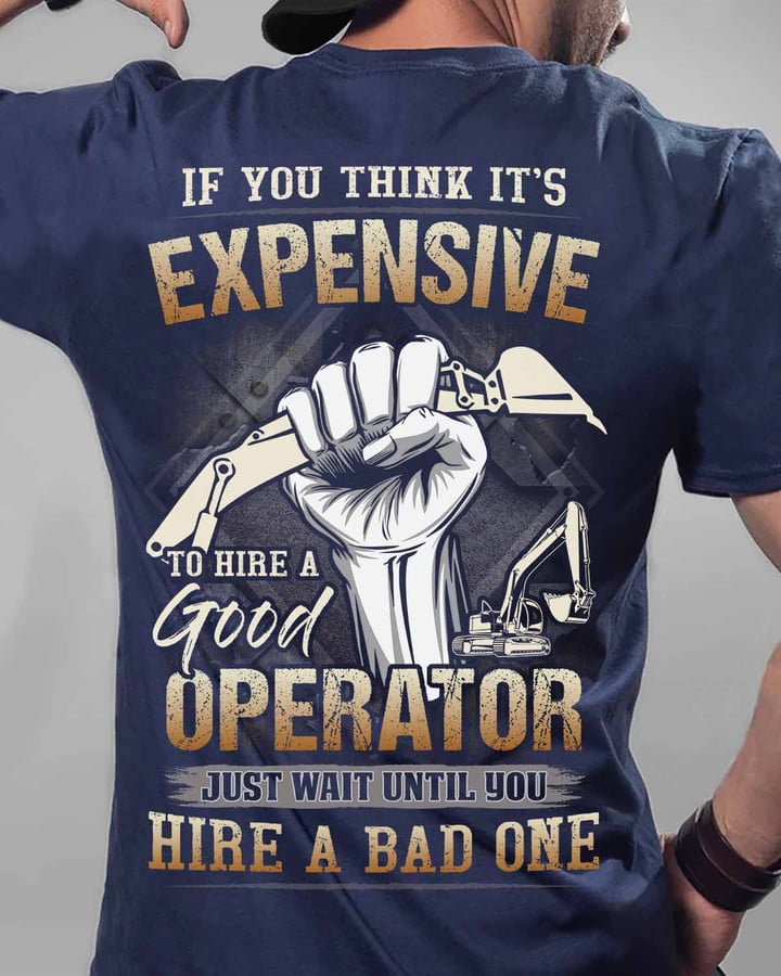 Awesome Operator- Navy Blue -Operator- T-shirt -#160922EXPEN7BOPERZ6