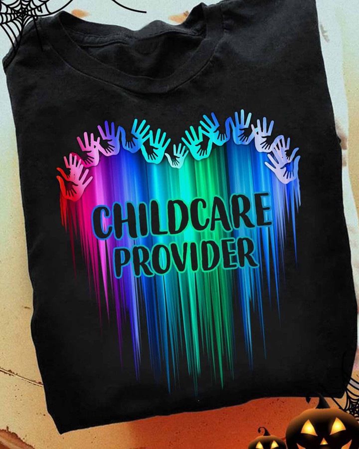 Awesome Childcare Provider- Black -ChildcareProvider- T-shirt -#240922DRIPLO6FCHPRZ4