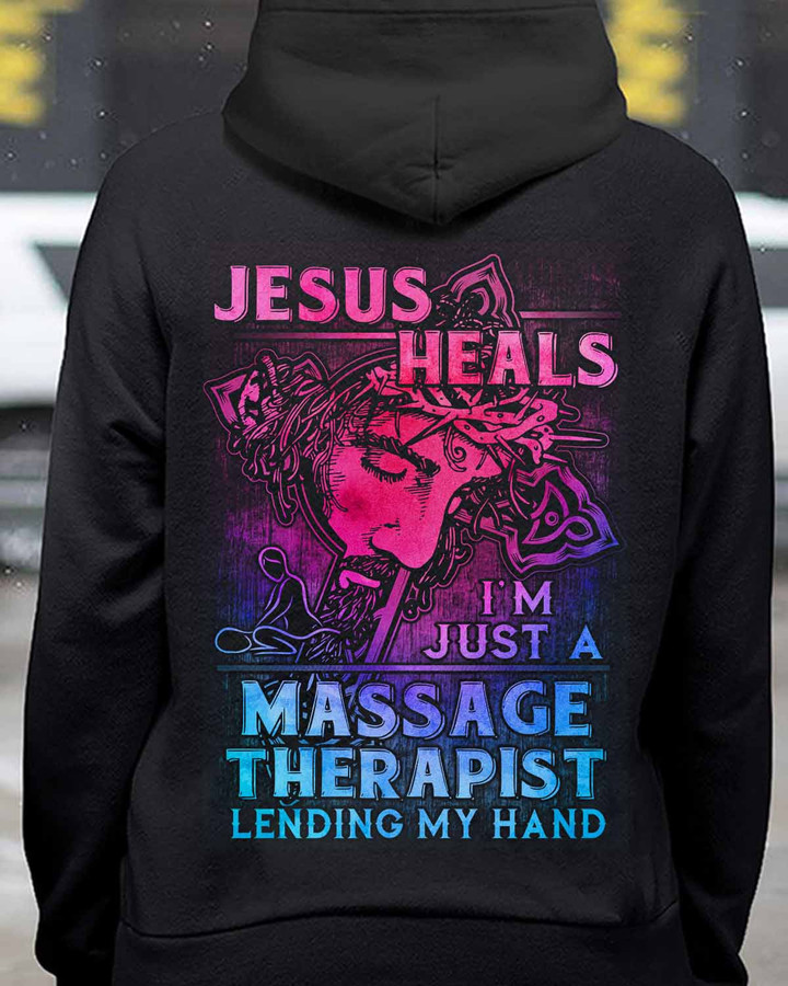 I'm Just a Massage Therapist- Black -MassageTherapist- Hoodie -#061022LENDI8BMASSZ4