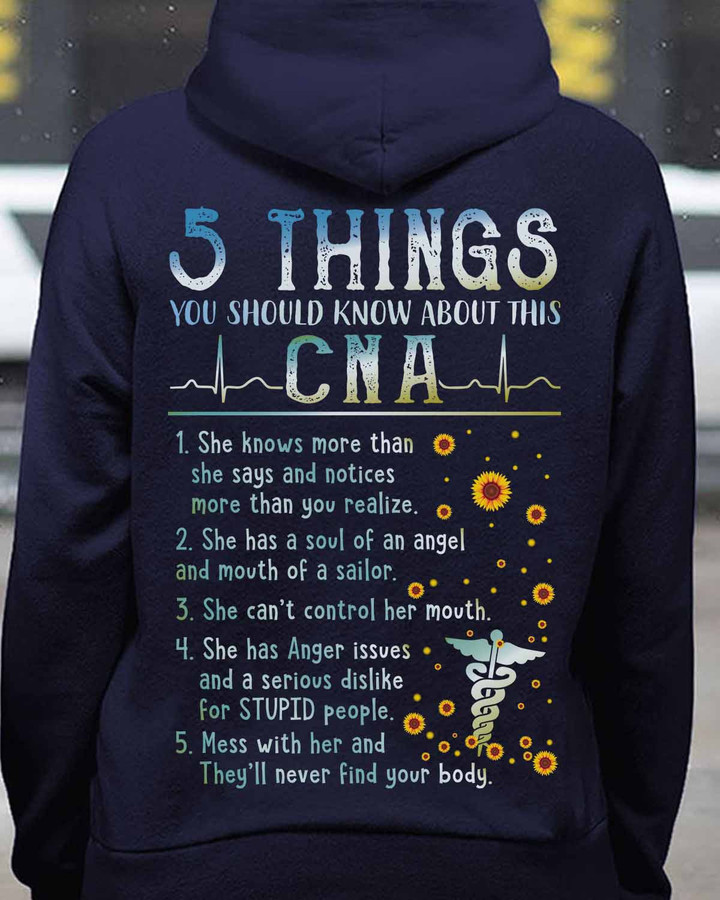 5Things you should know about This CNA- Navy Blue -CNA- Hoodie -#1810225THIN8BCNAZ4