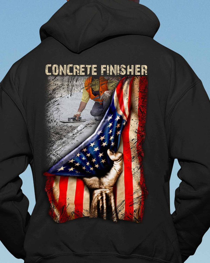 Proud Concrete Finisher-Black -ConcreteFinisher- Hoodie-#221022USFLA41BCOFIZ6