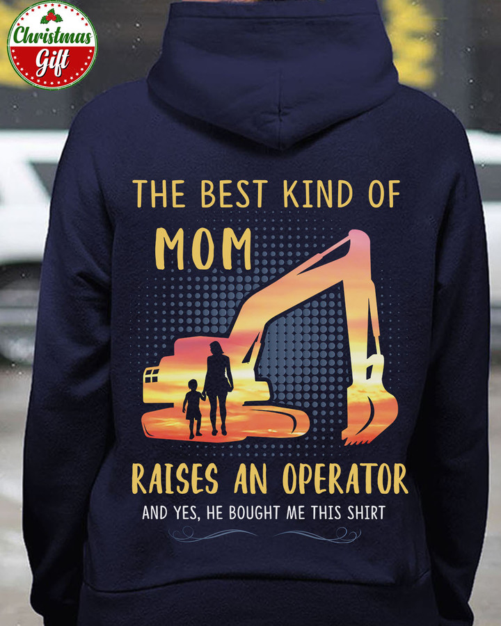 The Best kind of Mom Raises an Operator- Navy Blue -Operator- Hoodie -#011122BEKIND17BOPERZ6