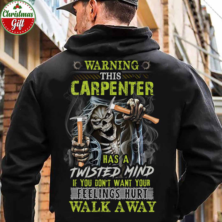 This Carpenter has a Twisted Mind-Black -Carpenter- Hoodie-#091122TWIMN13BCARPZ6