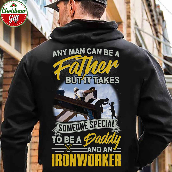Awesome Ironworker-Black -Ironworker- Hoodie-#091122ADADY1BIRONZ6