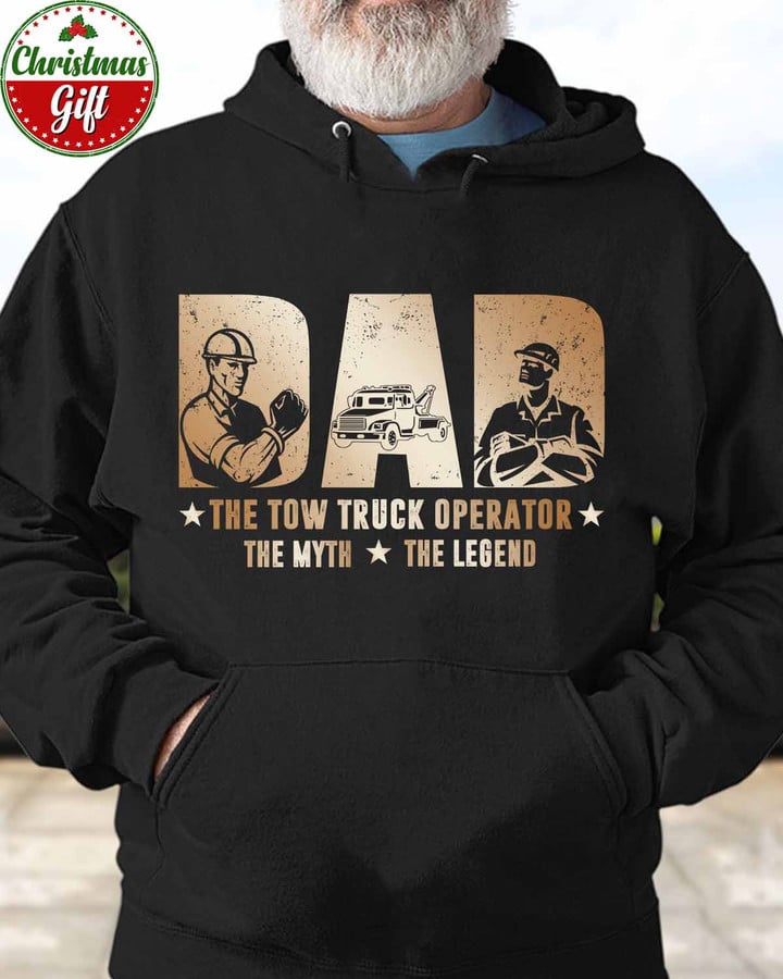 The Legend Tow Truck Operator-Black -TowTruckOperator- Hoodie -#171122THEMYTH4FTTOZ6