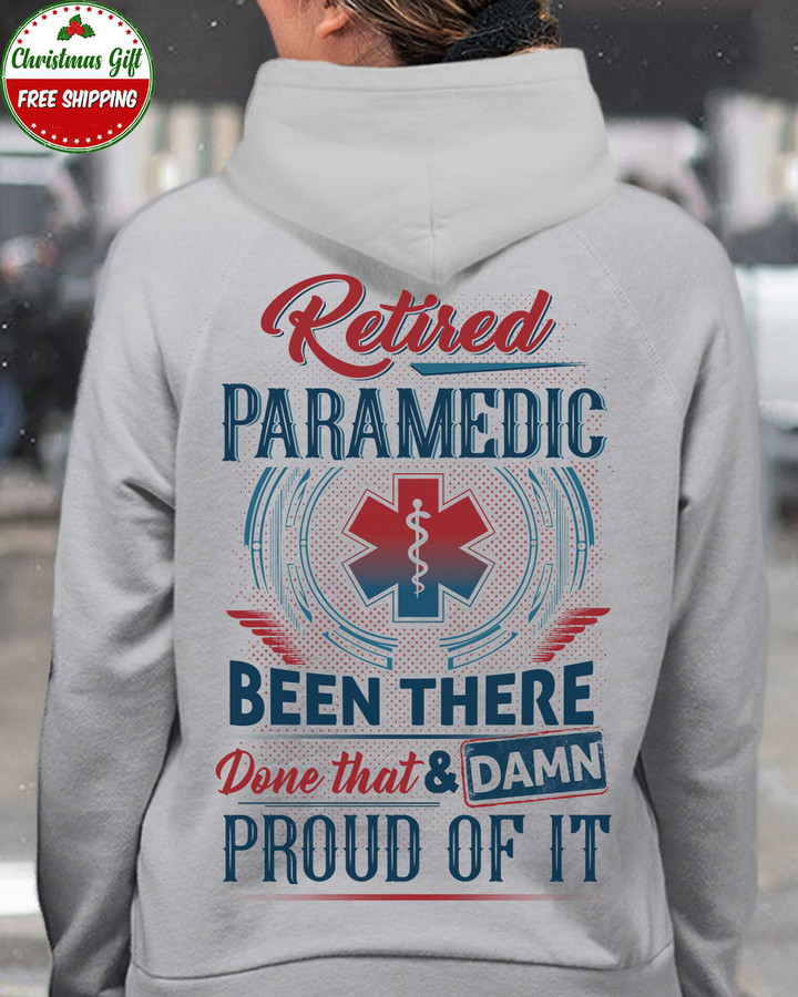 Retired Paramedic -Sport Grey-Paramedic -Hoodie -#171122PROIT7BPARMZ4