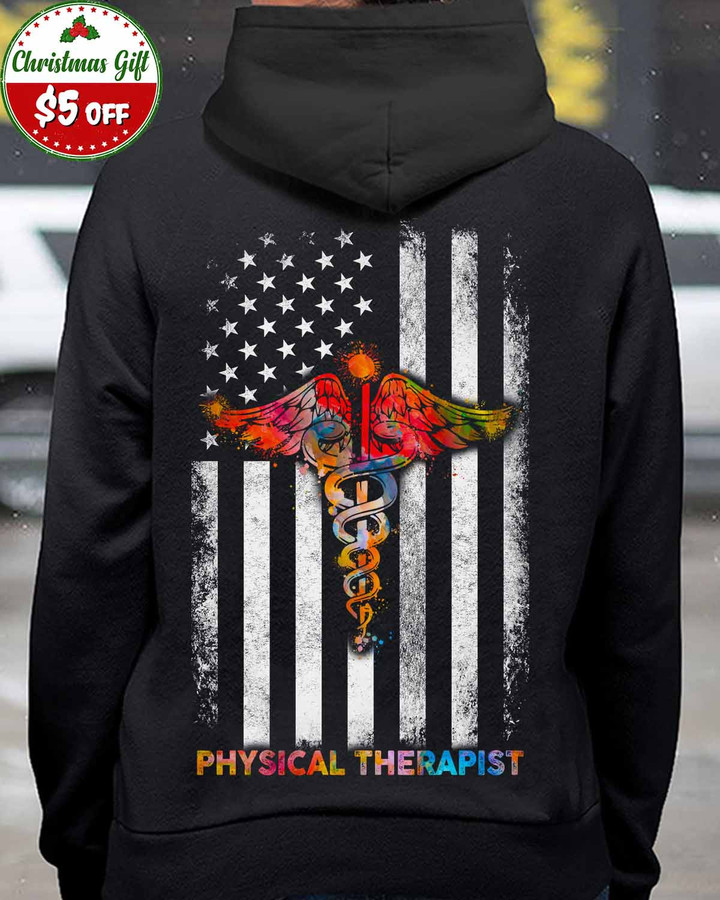 Proud Physical Therapist-Black -PhysicalTherapist- Hoodie -#181122FLCOL1BPHTHZ4