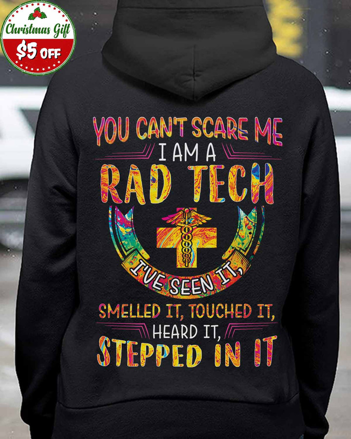 You can't Scare me I am a Rad Tech-Black -RadTech- Hoodie -#191122TOUCH1BRATEZ4