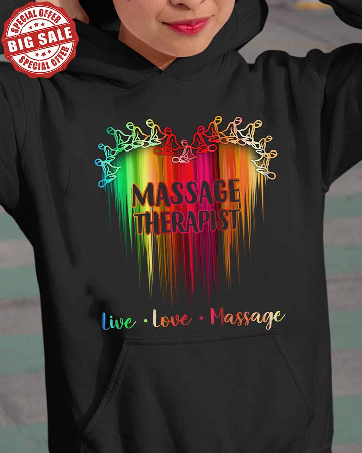 Awesome Massage Therapist -Black -MassageTherapist- Hoodie -#221122LIVLO21FMASSZ4