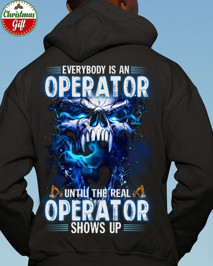 The Real Operator Shows Up-Black -Operator- Hoodie -#221122SHOWS20BOPERZ6