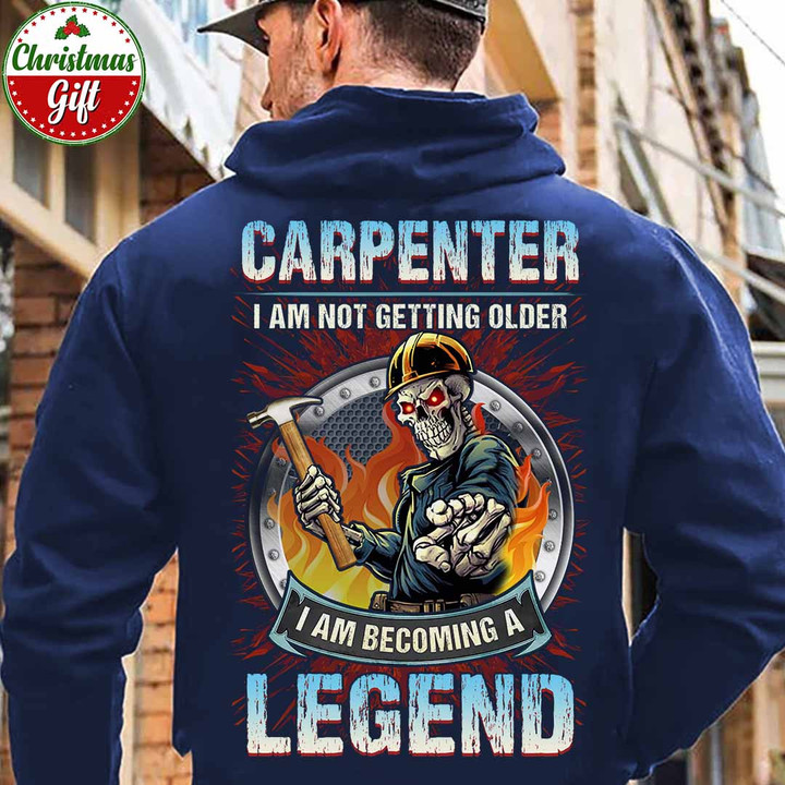 Carpenter I am not Getting Older-Navy Blue -Carpenter- Hoodie-#241122GETOL6BCARPZ6