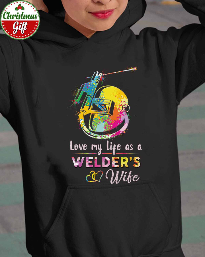 Cute Welder's Wife-Black -Welder- Hoodie -#241122LOVEMY9FWELDZ6