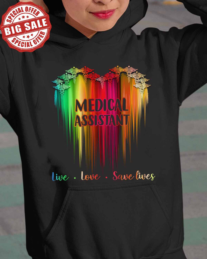 Awesome Medical Assistant -Black -MedicalAssistant- Hoodie -#241122LIVLO21FMEASZ4