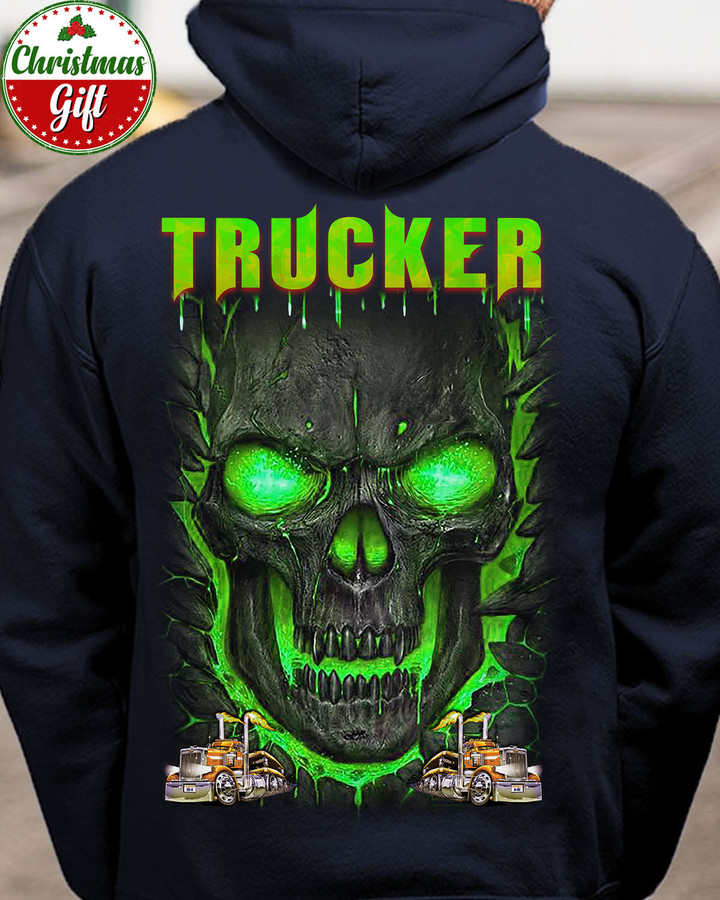 Sarcastic Trucker-Navy Blue -Trucker- Hoodie-#081222SKUJT8BTRUCZ6
