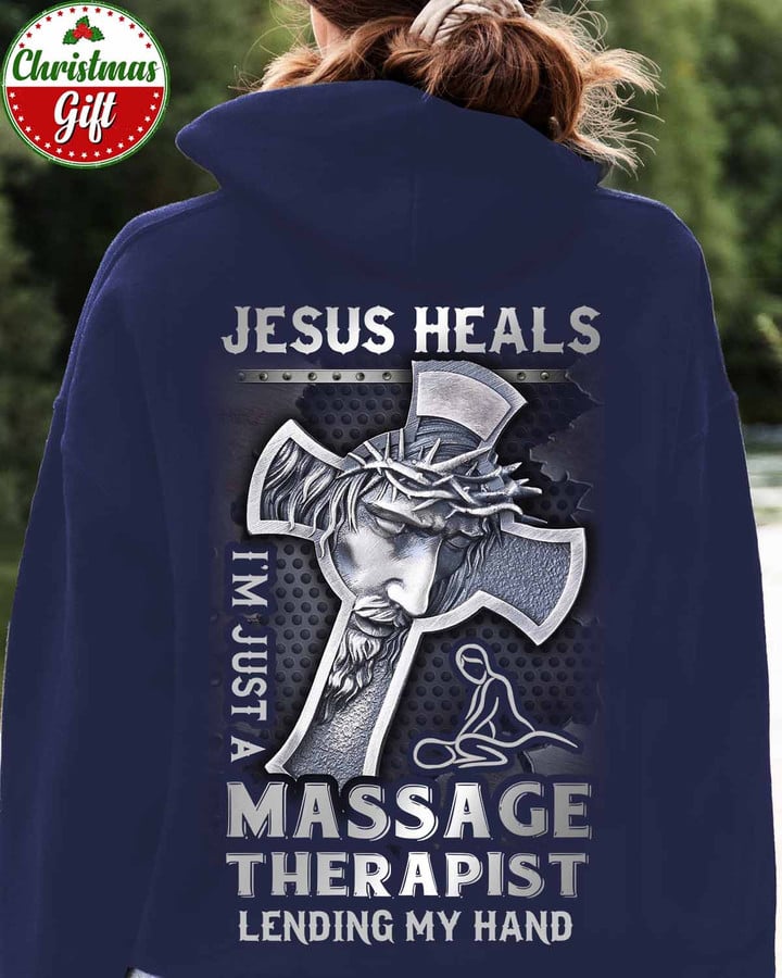 I am just a Massage Therapist -Navy Blue -Massagetherapist- Hoodie-#091222LENDI11BMASSZ4