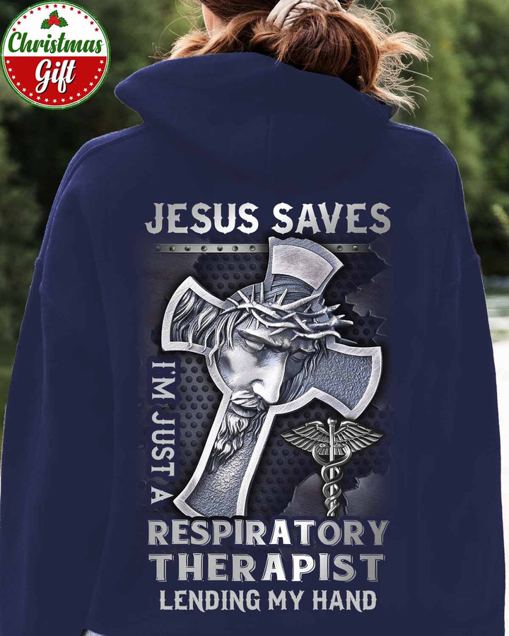I am just a Respiratory therapist -Navy Blue -Respiratorytherapist- Hoodie-#091222LENDI11BRETHZ4
