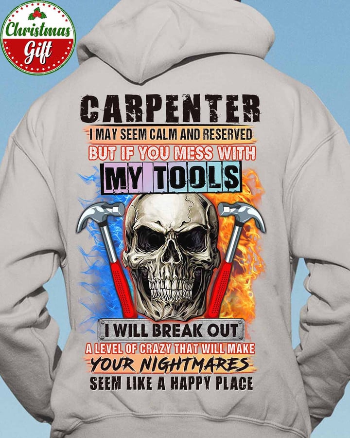 Sarcastic Carpenter - Ash Grey -Carpenter- Hoodie -#101222SEMLI8BCARPZ6