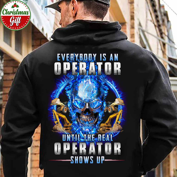 Until The Real Operator Shows up -Black-Operator -Hoodie -#151222SHOW10BOPERZ6