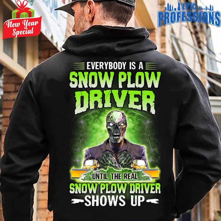 Awesome Snow Plow Driver-Black-SnowPlowDriver-Hoodie -#171222SHOW21BSPDZ6