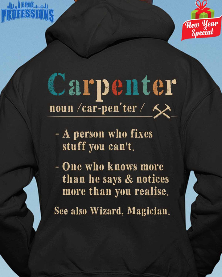 Awesome Carpenter-Black-Carpenter-Hoodie -#171222VINDATA1BCARPZ6
