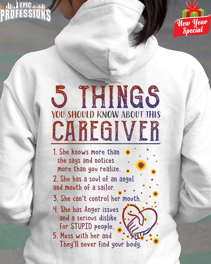 5 Things You Should know about This Caregiver-White-Caregiver-Hoodie-#2312225THIN9BCAREZ4