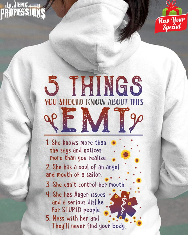 5 Things You Should know about This EMT-White-EMT-Hoodie-#2312225THIN9BEMTZ4